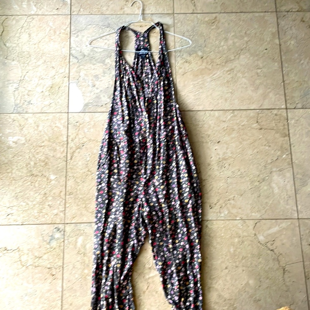 Polka Dotted Angie Jumpsuit/Romper (Small)